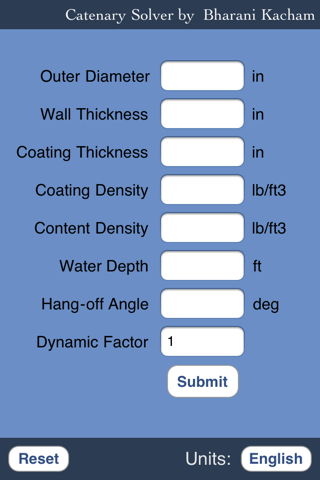 Catenary app screenshot