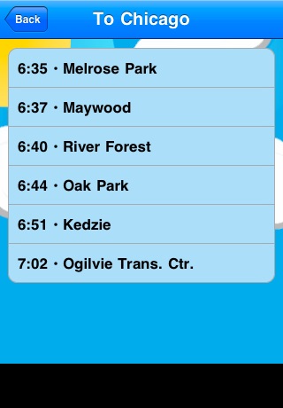metra schedules rail app store description
