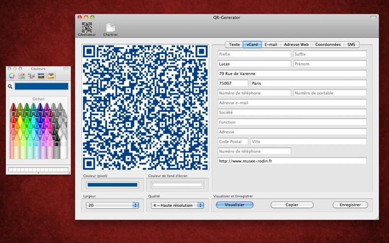 Screenshot #2 pour QR-Generator