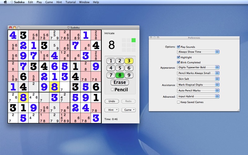 (heart) Sudoku Screenshot