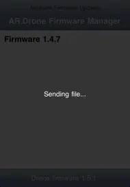 Firmware Manager for AR.Drone iphone bilder 2