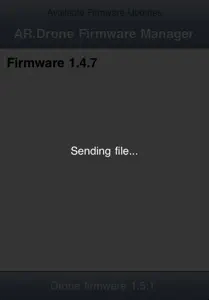 Firmware Manager for AR.Drone screenshot #3 for iPhone