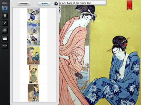 Japanese Traditional Art Gallery for iPad Lite screenshot 2