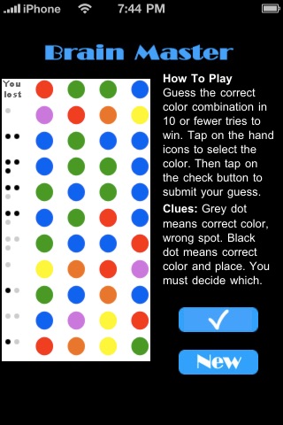 Brain Master for iOS3