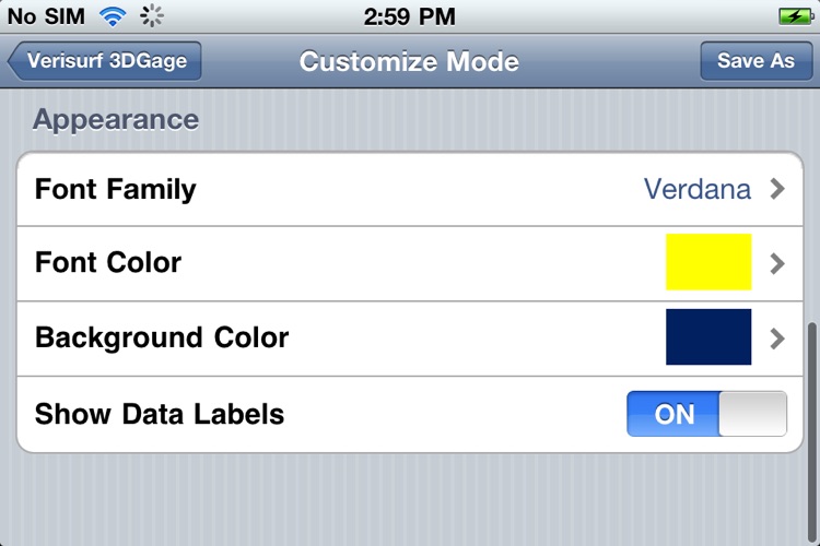 Mobile3DGage screenshot-3