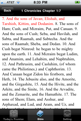 Bible and Daily Promise screenshot 5