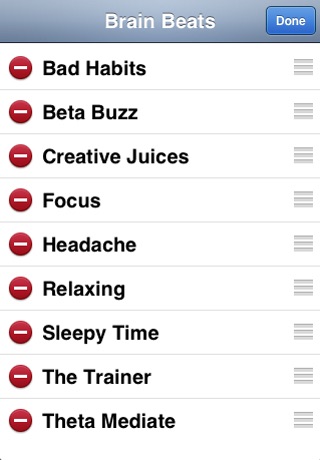 Brain Beats iPhone screenshot 2 - Health & Fitness app