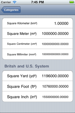 Unit Converter FL Free screenshot 2