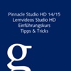 Videotraining für Pinnacle Studio HD 14 und 15 Vol. 1 - Anfängerkurs