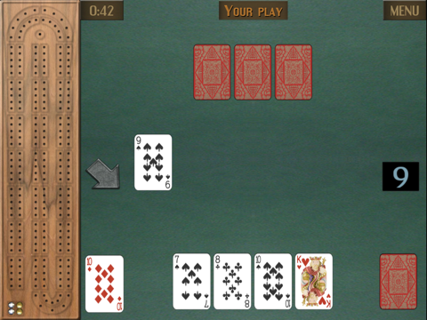 Screenshot #5 pour GrassGames Cribbage for iPad