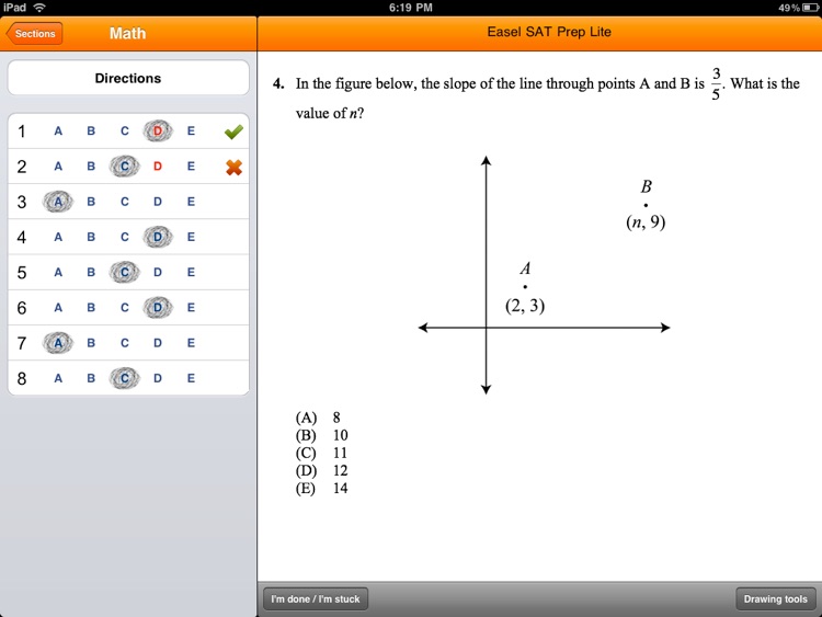 Easel SAT Prep Lite