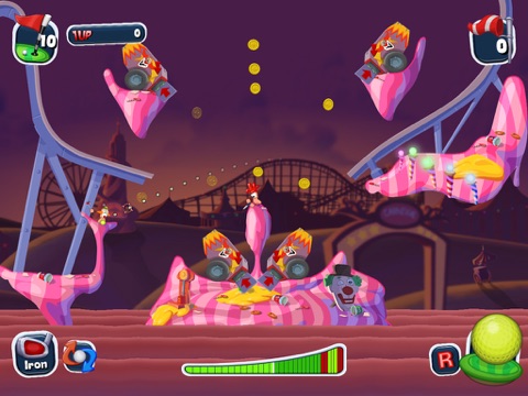 Worms Crazy Golf HD screenshot 3