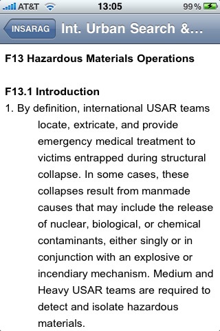 INSARAG Guidelines screenshot-3