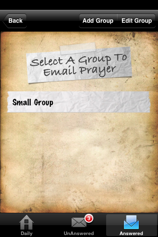 PrayerTracker screenshot