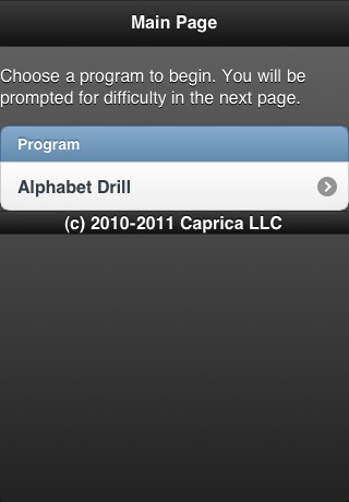 Caprica Arabic Alphabet Drill 1.00