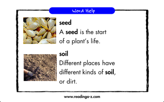Screenshot #3 pour A Seed Grows - LAZ Reader [Level G–first grade]
