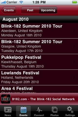 B182 -  Blink 182 Social Network