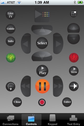 RemoteT iPhone screenshot