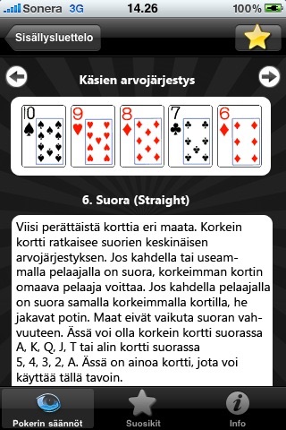 Screenshot 2 of Pokerin säännöt App