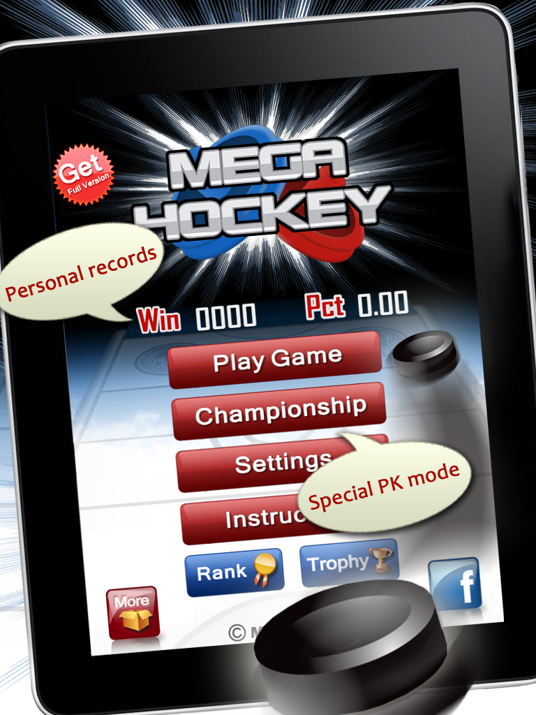 MegaHockey Free screenshot 6