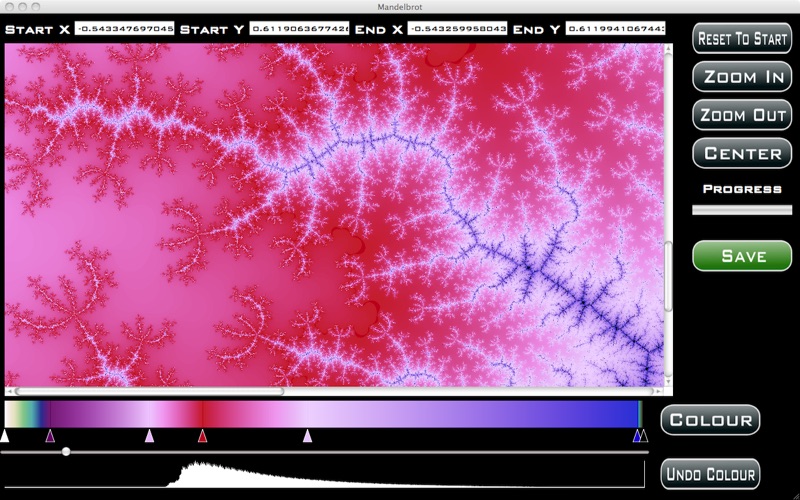mandelbrot - generate stunning fractal images iphone screenshot 2