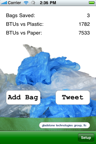 bagsaver screenshot