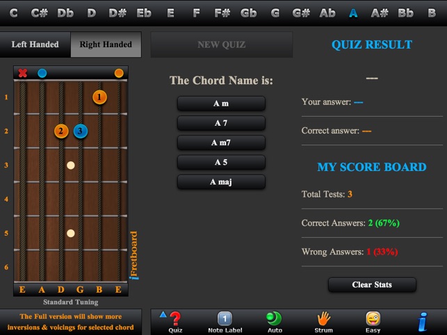 Guitar Chords, Triads & Quiz LE(圖4)-速報App