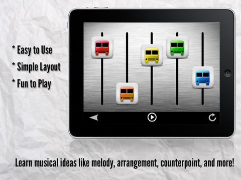 Mixeroo iPad screenshot