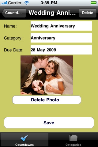 iCalendarCountdown screenshot