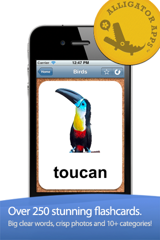 animal zoo - flash cards & games iphone screenshot 1