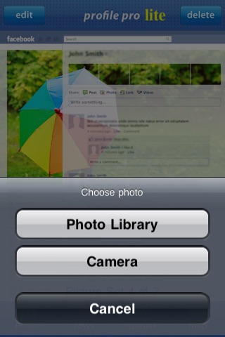 Profile Pro Lite screenshot