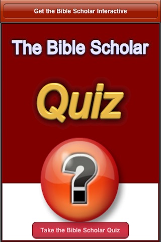 Bible Scholar Quiz