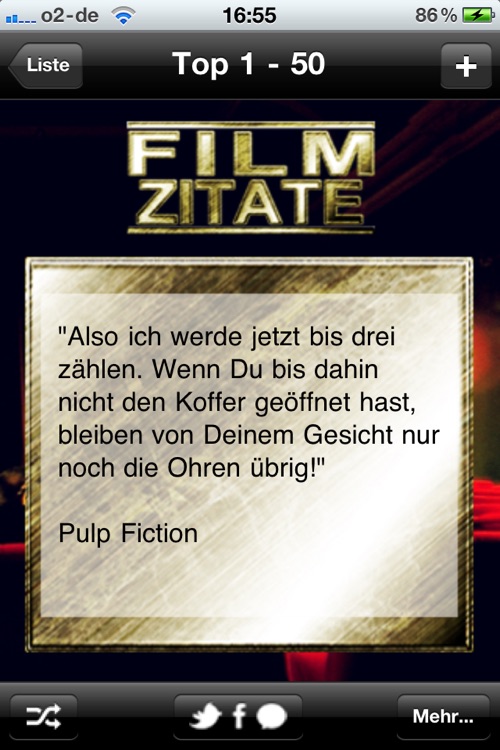 Filmzitate! Die besten Zitate und Sprüche aus den beliebtesten Filmen
