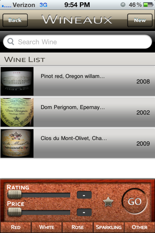 Wineaux screenshot 2