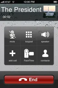 Fake-A-Call ™ iphone resimleri 3