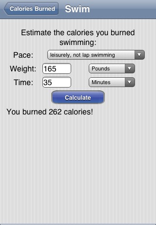 Calories Burned screenshot 4