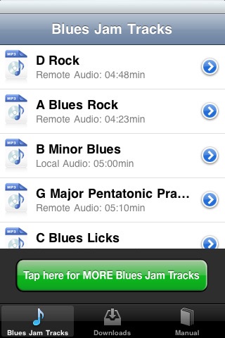 How to cancel & delete Blues JamTracks from iphone & ipad 1