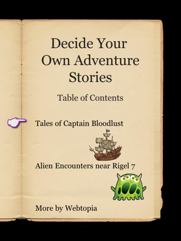 Decide Your Own Adventure Stories