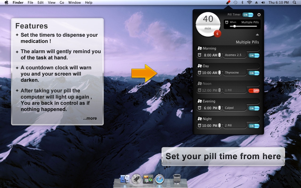 ‎Pill Timer on the Mac App Store