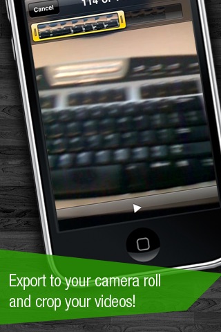 Record Video for Free (iPhone 2G/3G) screenshot 3