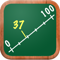 MathTappers Numberline - a math game to help children learn whole numbers integers and real numbers