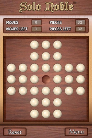 Solo Noble - Peg Solitaire - Free