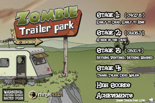 zombie trailer park iphone screenshot 1