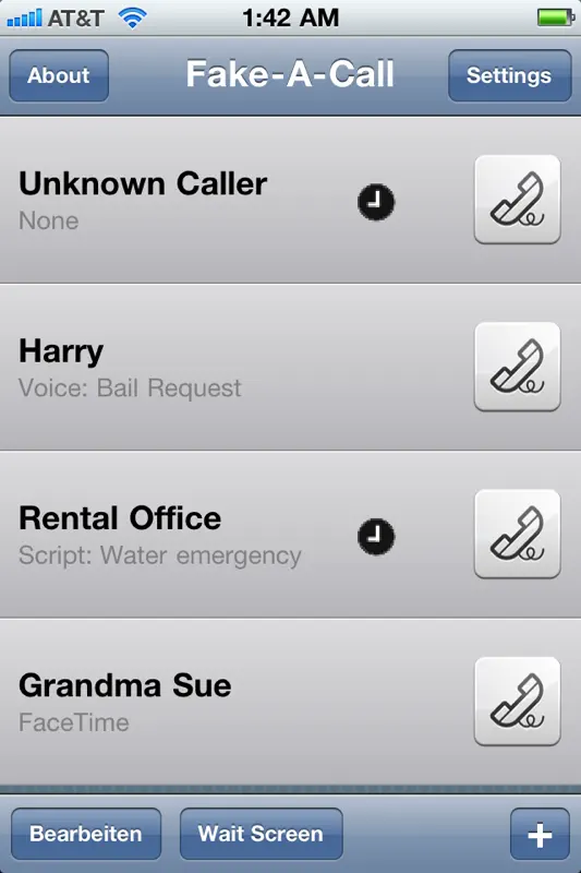Fake-A-Call screenshot 4 of 5