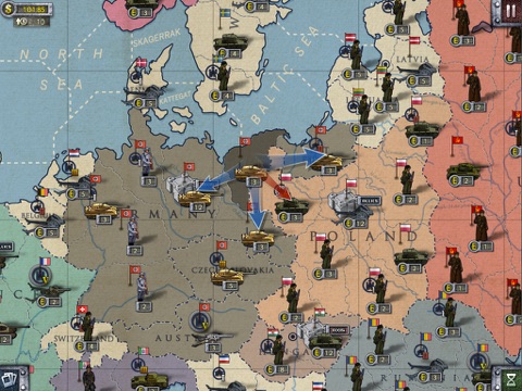Screenshot #4 pour European War 2 Lite for iPad
