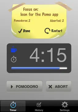 Pomo screenshot 1