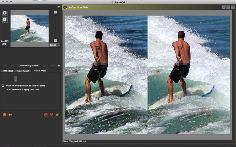 Screenshot #1 pour App iSplashHDR