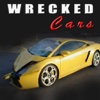Wrecked cars