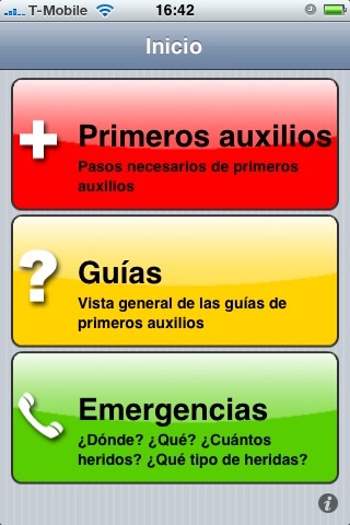 Primeros auxilios screenshot 1