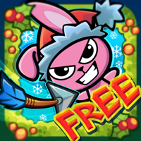 Bunny Shooter Christmas - a Free Game by the Best Cool and Fun Games